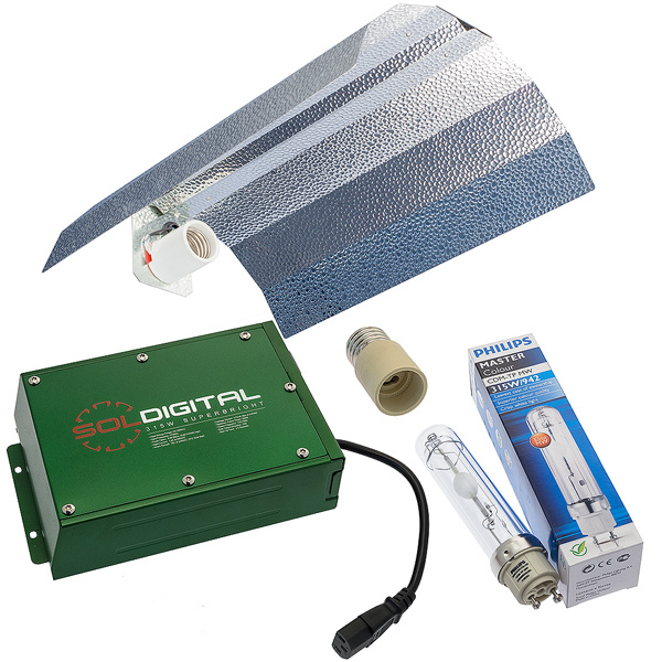Sol-Digital CDM Ballast with Reflector and Agro 315w Kit