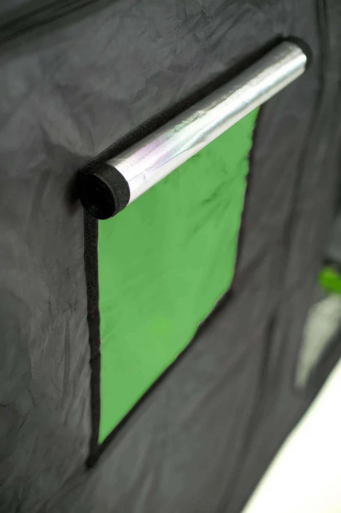 Green Qube V Tents Grow Tent Sensor window
